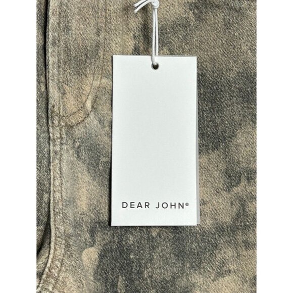 Dear John Blaire High Rise Slim Straight Jeans in Spring Camo - Sz 26 - NWT - Picture 7 of 12